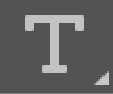 símbolo herramienta texto